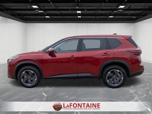Scarlet Ember 2025 Nissan Rogue SV