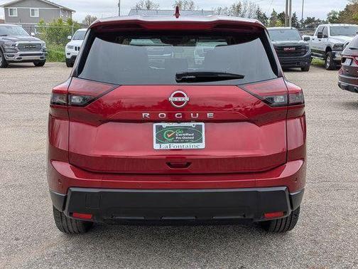 Scarlet Ember 2025 Nissan Rogue SV