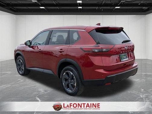 Scarlet Ember 2025 Nissan Rogue SV