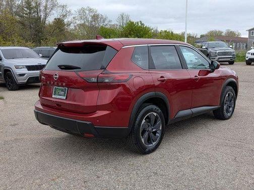Scarlet Ember 2025 Nissan Rogue SV