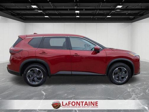 Scarlet Ember 2025 Nissan Rogue SV