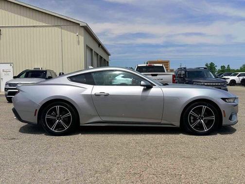 Silver Metallic 2024 Ford Mustang EcoBoost Premium