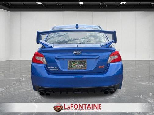 Blue 2017 Subaru WRX STI Base