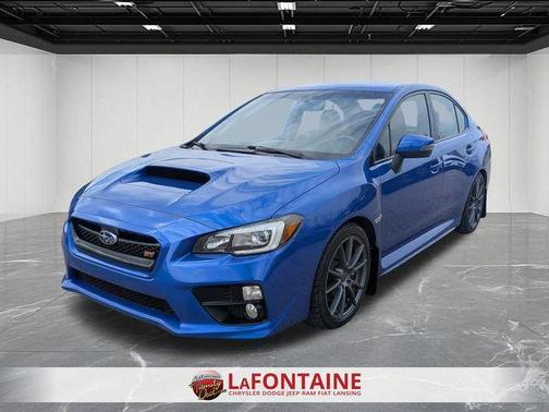 Blue 2017 Subaru WRX STI Base