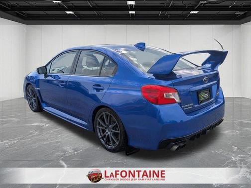 Blue 2017 Subaru WRX STI Base