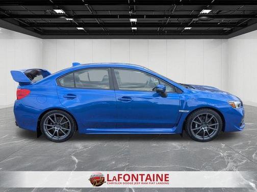 Blue 2017 Subaru WRX STI Base