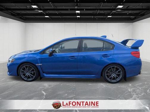 Blue 2017 Subaru WRX STI Base