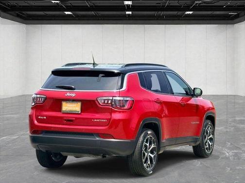 Red 2025 Jeep Compass Limited