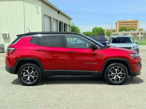 Red 2025 Jeep Compass Limited