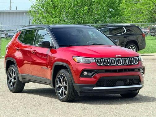 Red 2025 Jeep Compass Limited