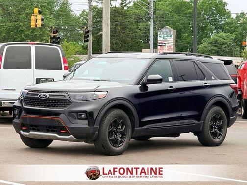Black Metallic 2024 Ford Explorer Timberline