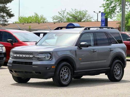 Gray Metallic 2022 Ford Bronco Sport Badlands