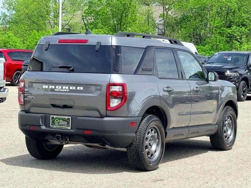 Gray Metallic 2022 Ford Bronco Sport Badlands