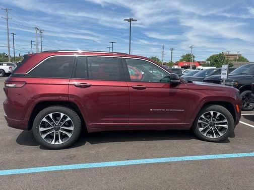 Velvet Red Pearlcoat 2023 Jeep Grand Cherokee 4xe Overland