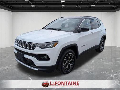 Bright White Clearcoat 2025 Jeep Compass Limited
