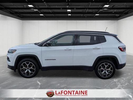 Bright White Clearcoat 2025 Jeep Compass Limited