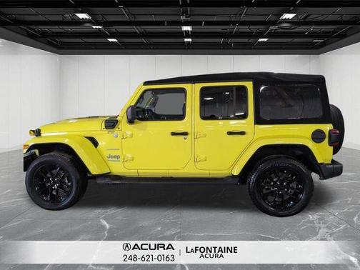 High Velocity Clearcoat 2022 Jeep Wrangler Unlimited 4xe Sahara