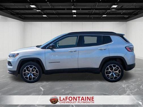 Silver 2025 Jeep Compass Limited