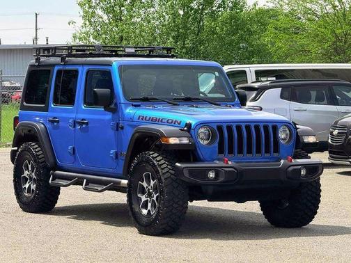 Hydro Blue Pearl 2022 Jeep Wrangler Unlimited Rubicon