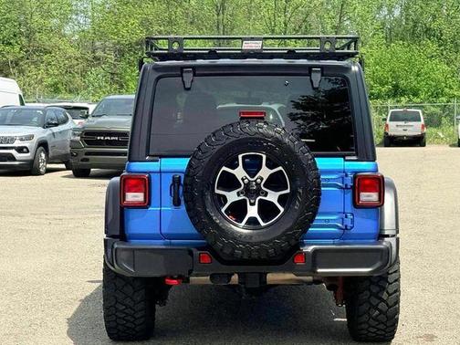 Hydro Blue Pearl 2022 Jeep Wrangler Unlimited Rubicon