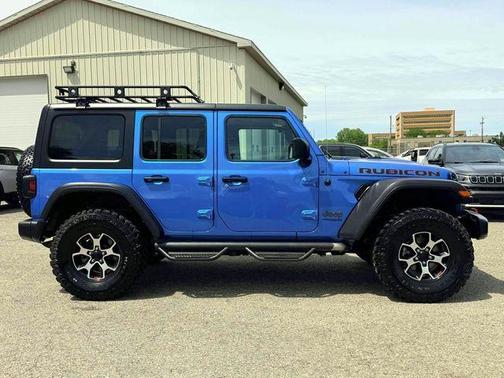 Hydro Blue Pearl 2022 Jeep Wrangler Unlimited Rubicon