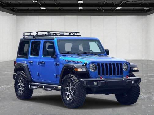 Hydro Blue Pearl 2022 Jeep Wrangler Unlimited Rubicon