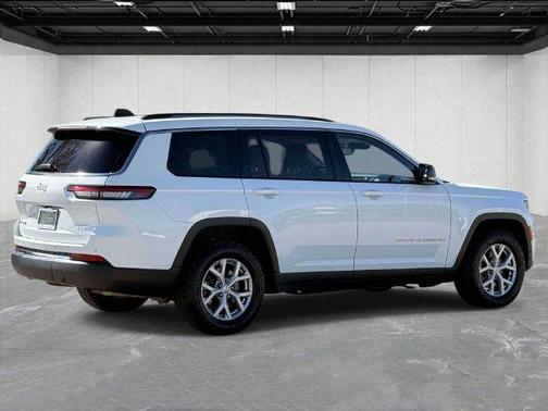 Bright White Clearcoat 2021 Jeep Grand Cherokee L Limited