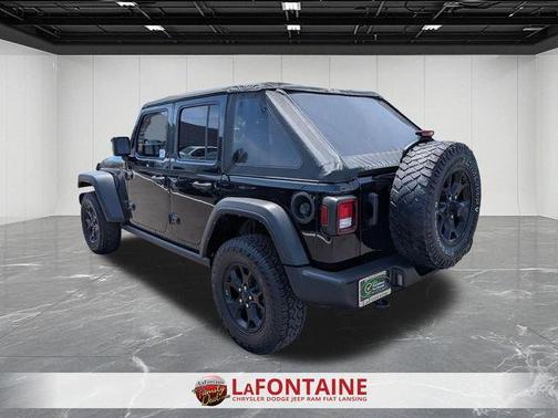 Black Clearcoat 2021 Jeep Wrangler Unlimited Sport