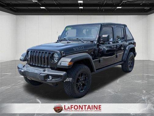 Black Clearcoat 2021 Jeep Wrangler Unlimited Sport