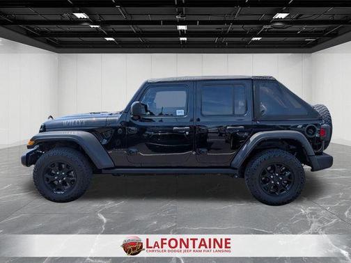 Black Clearcoat 2021 Jeep Wrangler Unlimited Sport