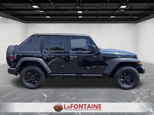 Black Clearcoat 2021 Jeep Wrangler Unlimited Sport