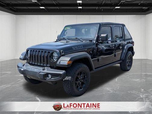 Black Clearcoat 2021 Jeep Wrangler Unlimited Sport