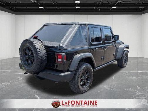 Black Clearcoat 2021 Jeep Wrangler Unlimited Sport