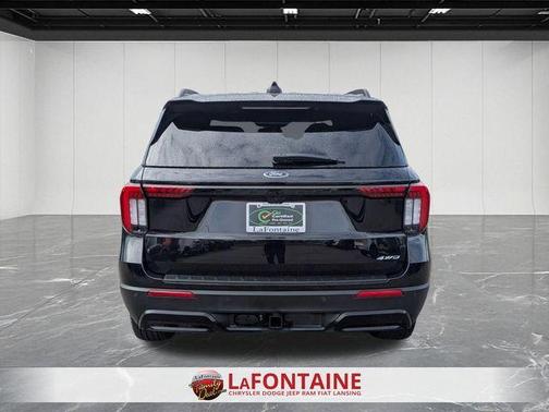 Black Metallic 2025 Ford Explorer ST-Line