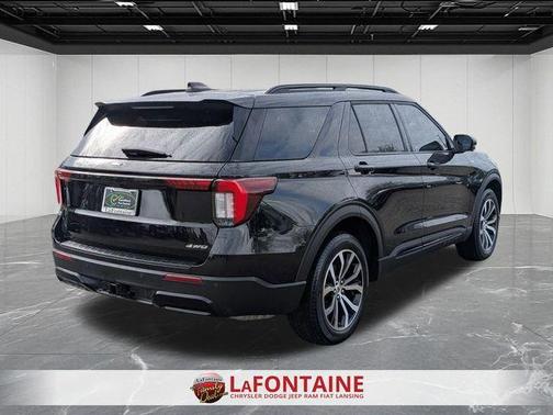 Black Metallic 2025 Ford Explorer ST-Line
