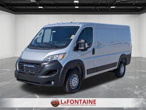 Bright Silver Clearcoat Metallic 2026 RAM ProMaster 1500 Low Roof
