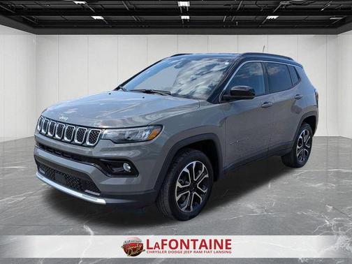 Sting Gray Clearcoat 2023 Jeep Compass Limited