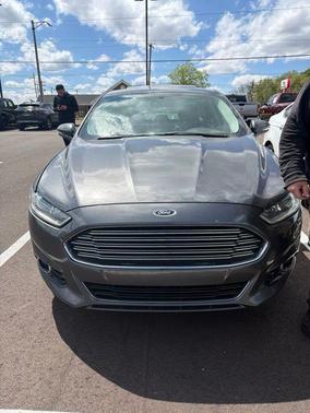 Gray 2015 Ford Fusion Titanium