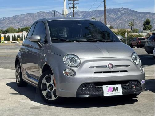 Gray 2018 FIAT 500e Battery Electric