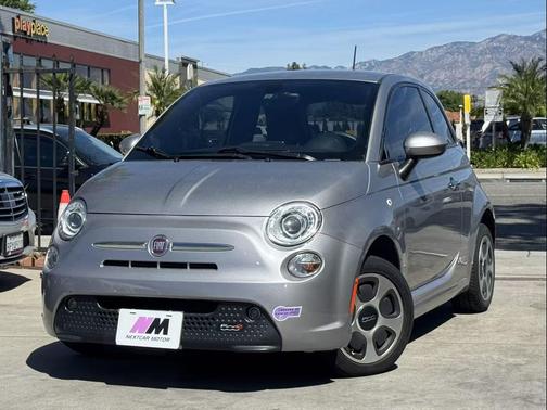Gray 2018 FIAT 500e Battery Electric