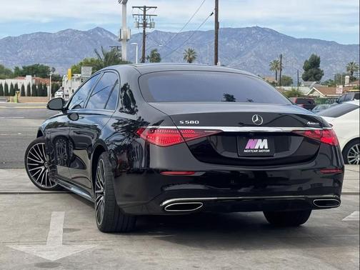 Black 2023 Mercedes-Benz S-Class S 580 4MATIC