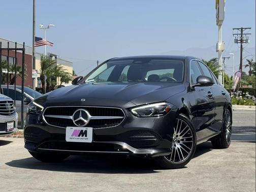 Gray 2022 Mercedes-Benz C-Class Sedan