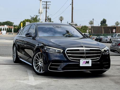 Nautical Blue Metallic 2022 Mercedes-Benz S-Class 4MATIC