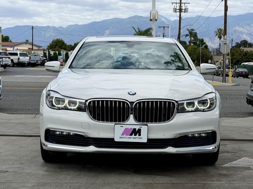 White 2016 BMW 740 4dr Sdn 740i RWD
