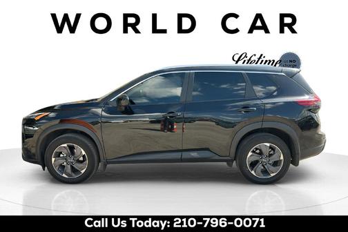 Super Black 2024 Nissan Rogue SV