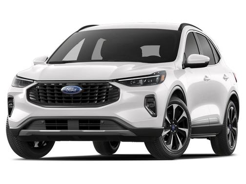 Star White Metallic Tri-Coat 2023 Ford Escape Platinum