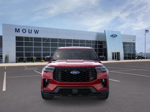 Rapid Red Metallic Tinted Clearcoat 2026 Ford Explorer ST