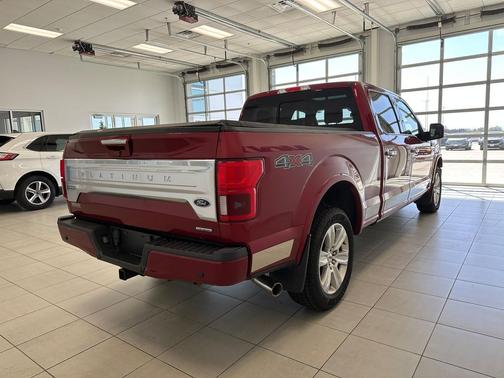Ruby Red Metallic Tinted Clearcoat 2018 Ford F-150 Platinum