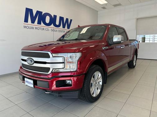 Ruby Red Metallic Tinted Clearcoat 2018 Ford F-150 Platinum