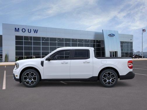 Oxford White 2026 Ford Maverick Lariat